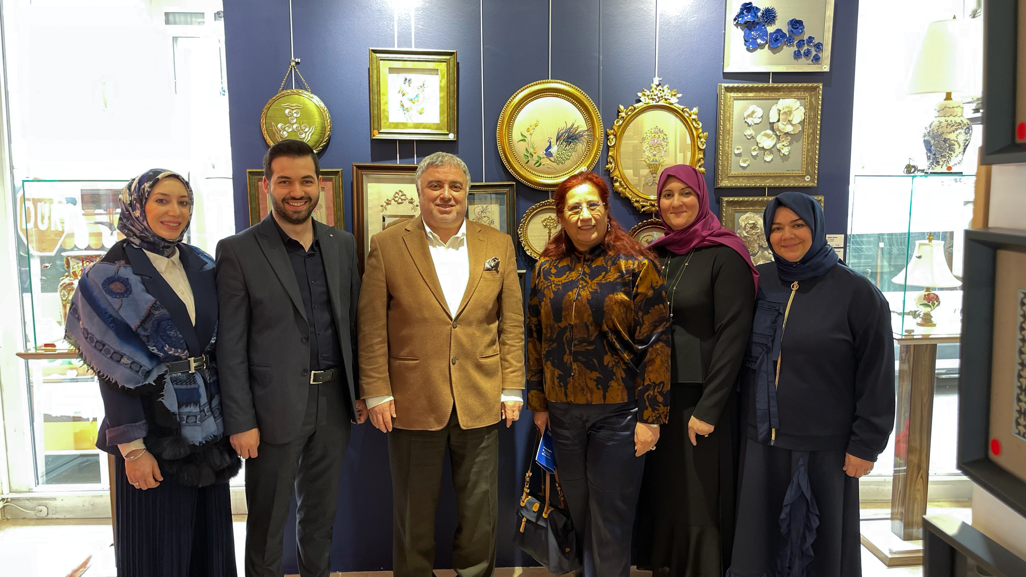 Marmara Üniversitesi Rektörü Prof. Dr. Mehmet Emin Okur’dan BirSanat Galeri’ye Ziyaret