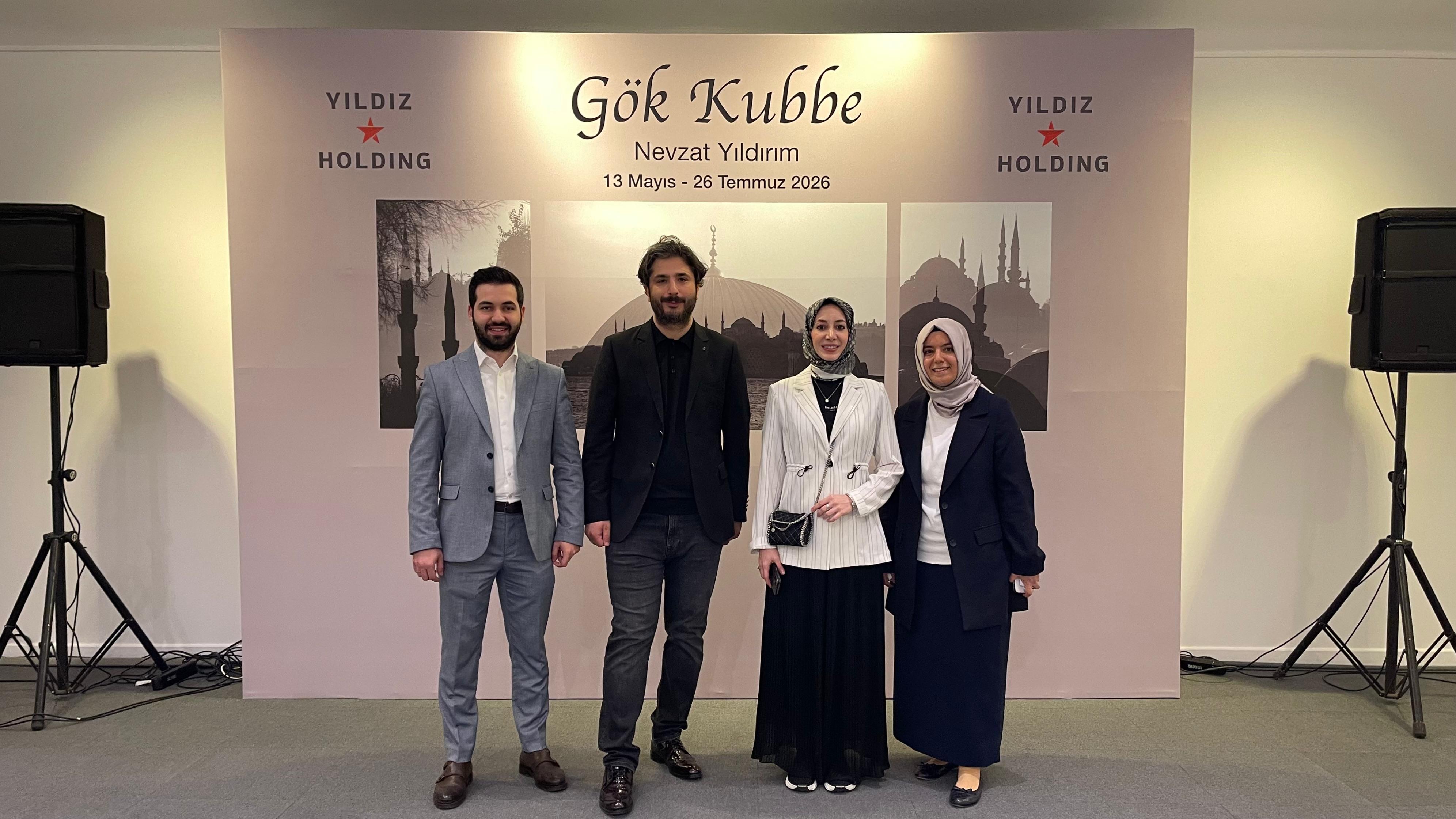 Birsanat.com Yıldız Holding'deki “Gök Kubbe” Sergisi Açılışındaydı