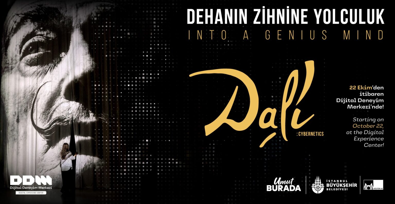 Salvador Dali’nin “Dalí Cybernetics: Dehanın Zihnine Yolculuk” Sergisi Dijital Deneyim Merkezi’nde! 
