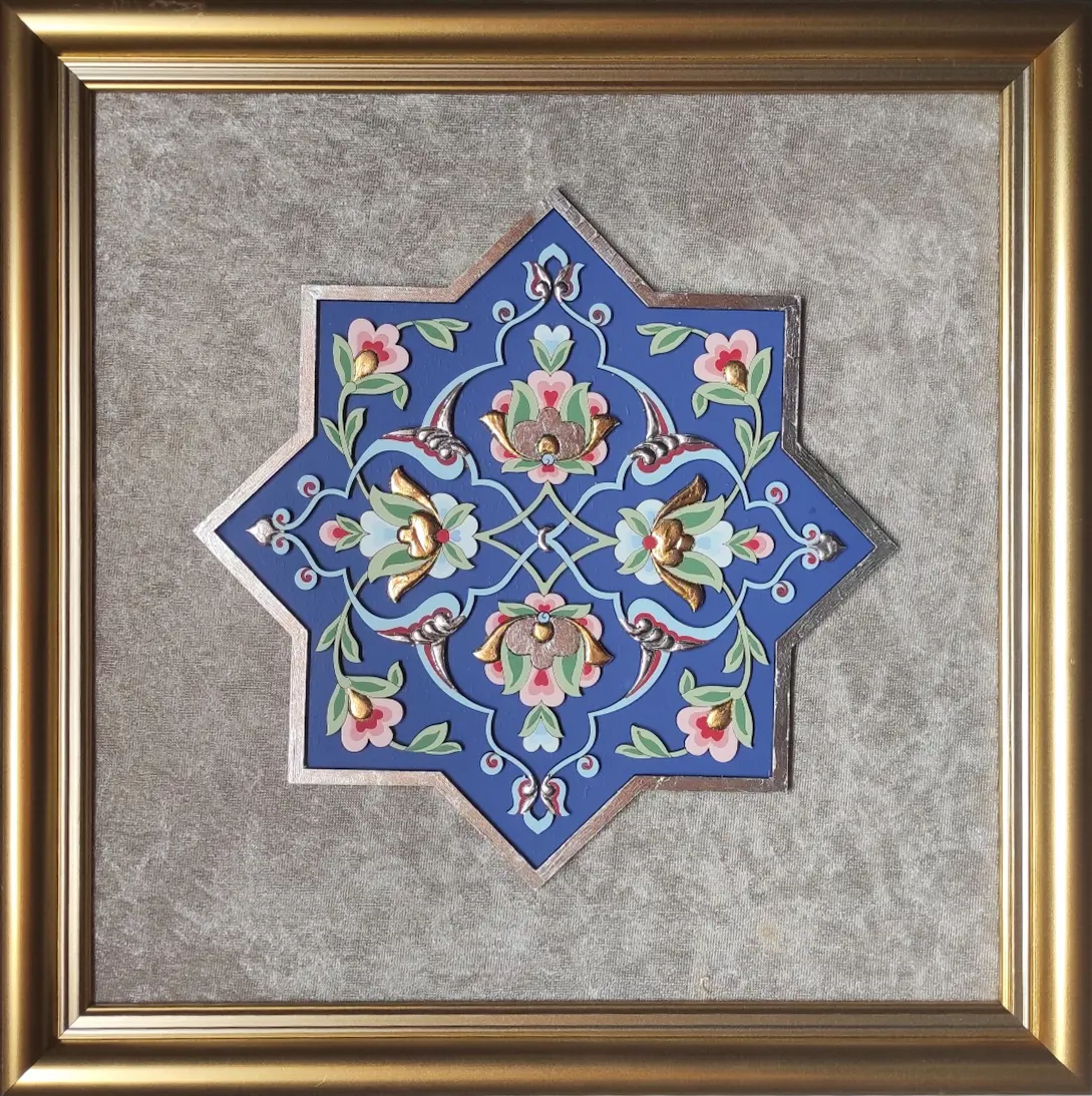 10- Selçuklu Yıldızı Klasik  Desen 