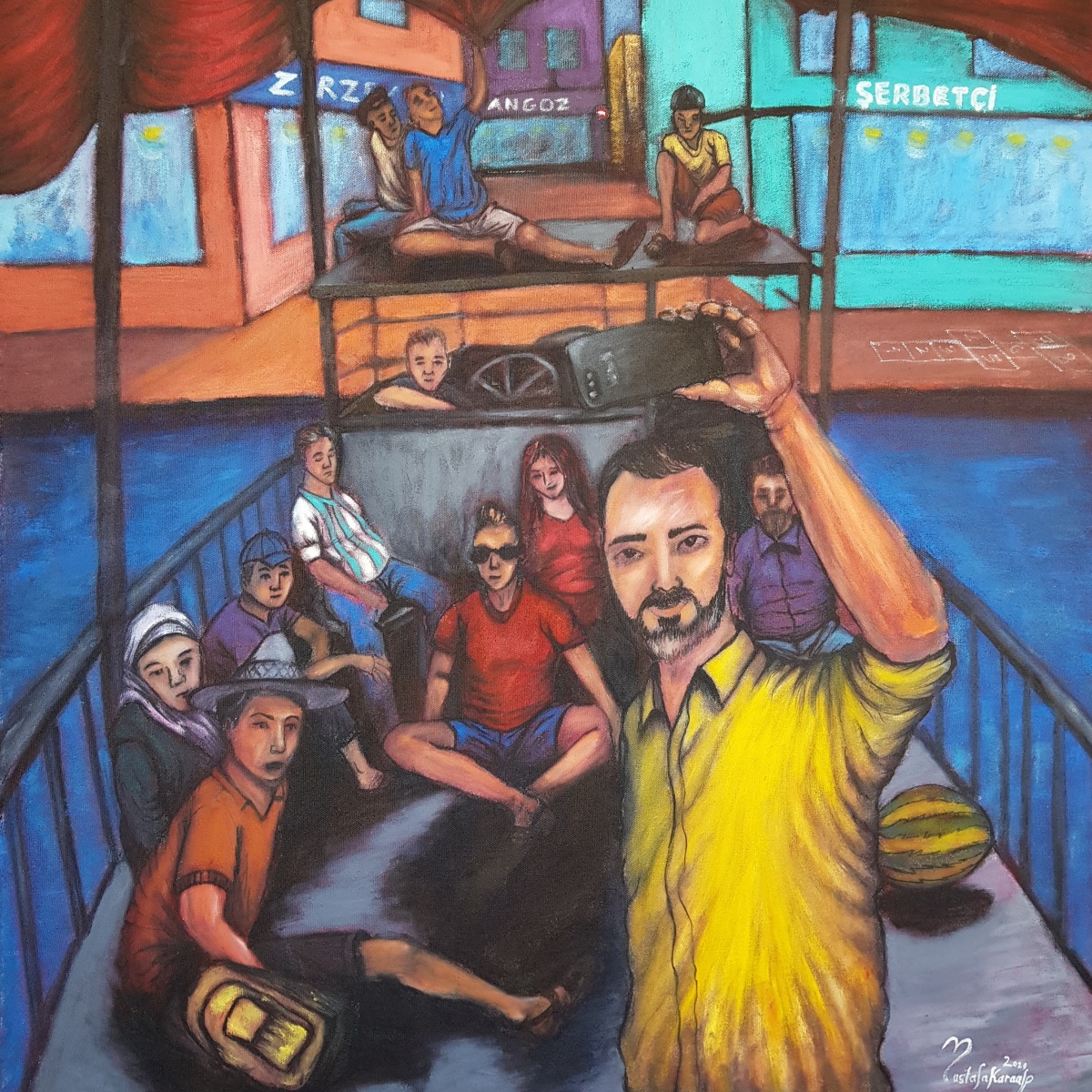 Anı yaşa selfi 