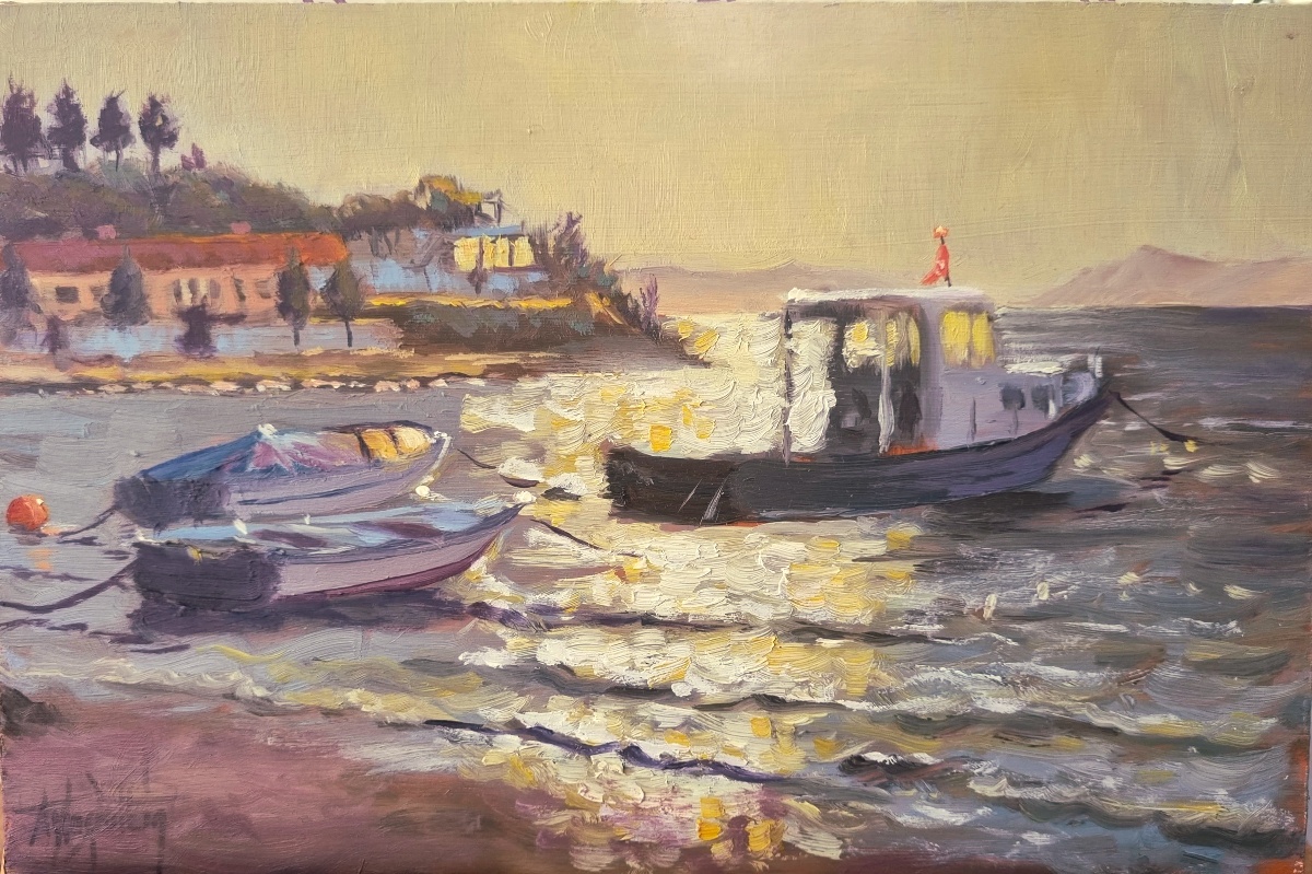 Deniz kokusu(en plein air)