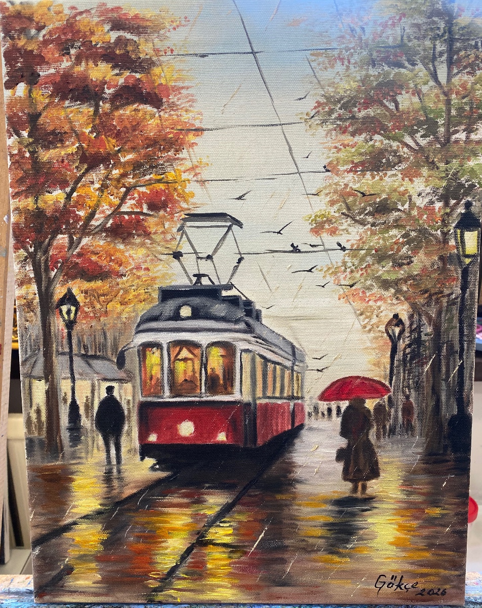 Yağmurda Tramvay