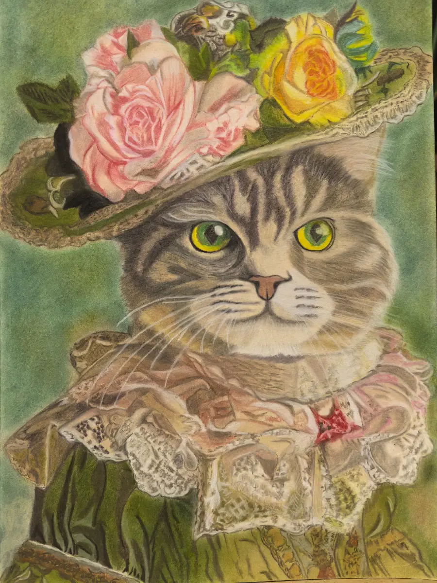 Cat in hat