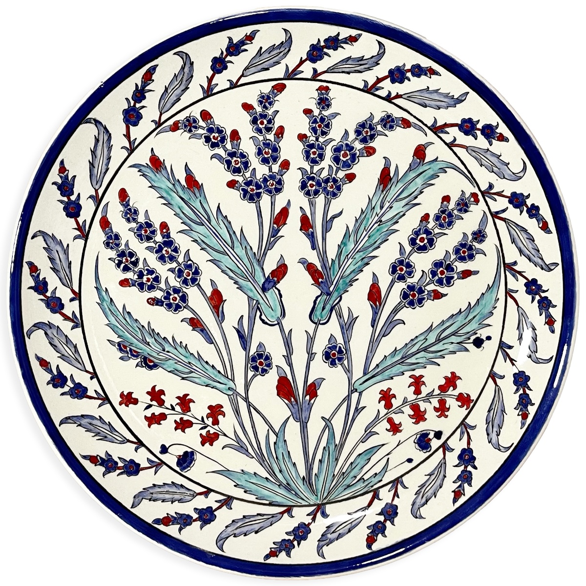 67- Bahar Dalı ve Sümbül Desen