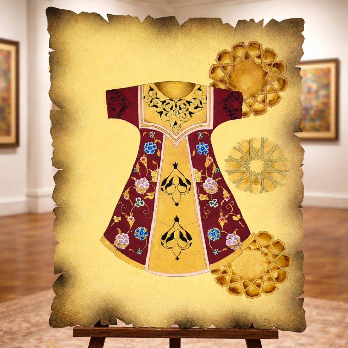 Kalem işi kaftan