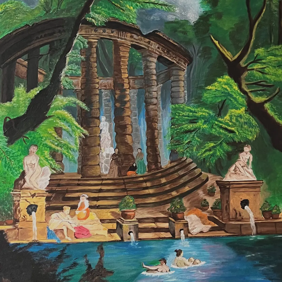 Mystic Serenity | Acrylic on Canvas, 60x80 cm