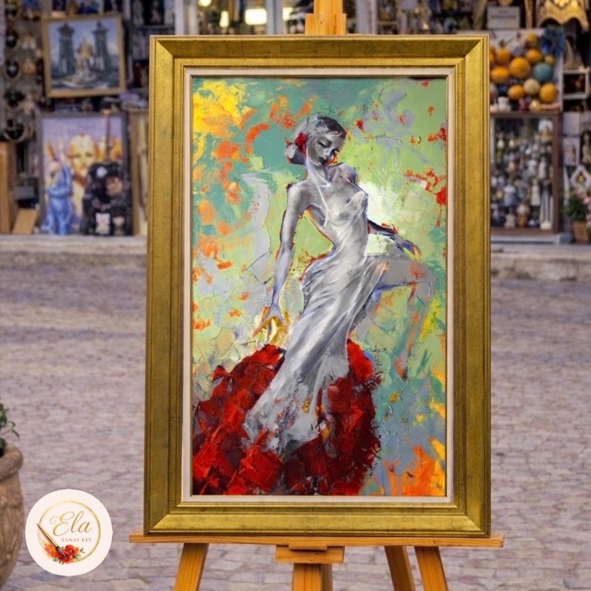 ORJİNAL YAĞLI BOYA CARMEN TABLO