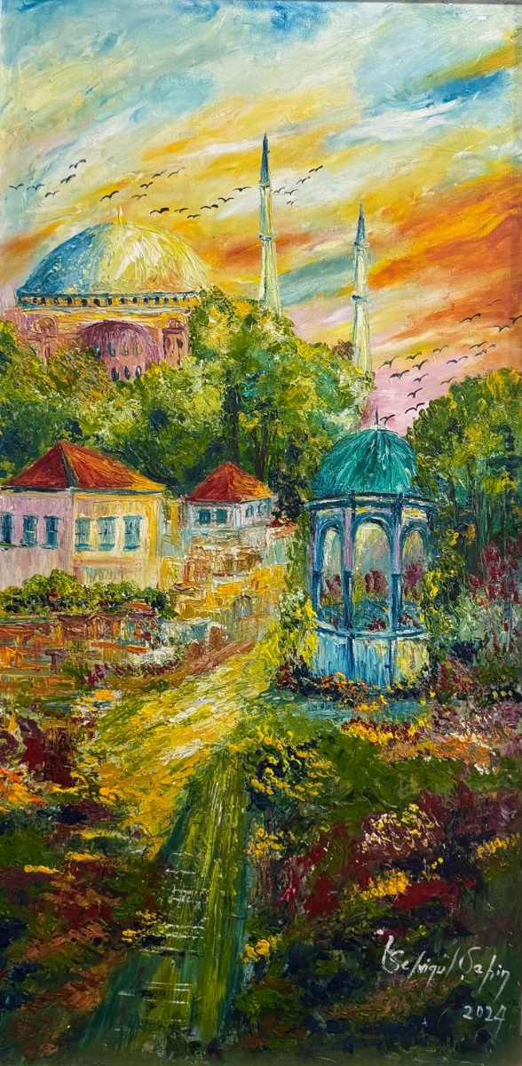 Ayasofya ‘da Günbatımı